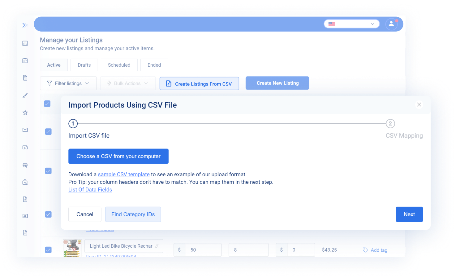 eBay Listing Software Easily Manage eBay Listings